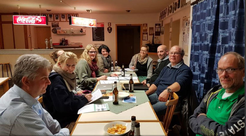 Die Arbeitsgruppe 700 Jahre Hohenaverbergen