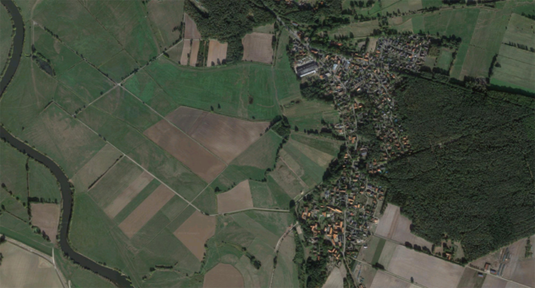 Brand von Strohballen
