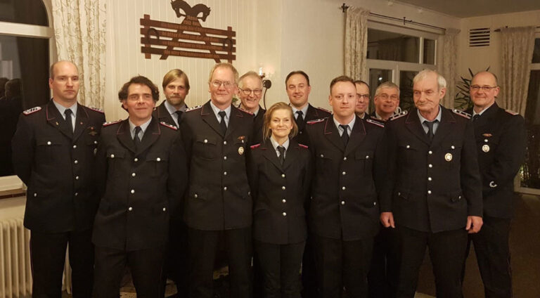 Ortsfeuerwehr Hohenaverbergen blickt beruhigt in die Zukunft