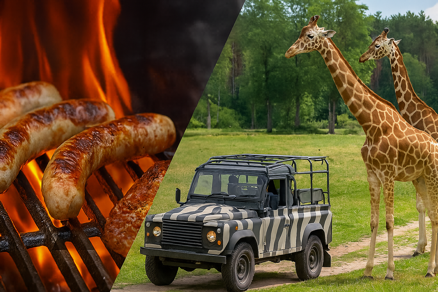 Safari und Grillen für Senioren