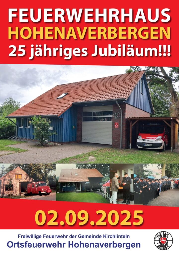 Feuerwehrhaus 25 Jahre
