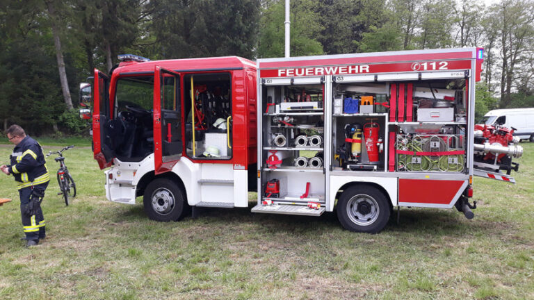 Feuerwehrfahrzeug der Hohener Feuerwehr